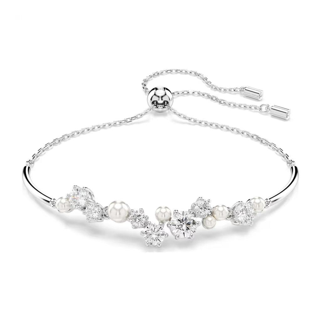 Swarovski Constella Crystal & Pearl Adjustable Bangle 570561