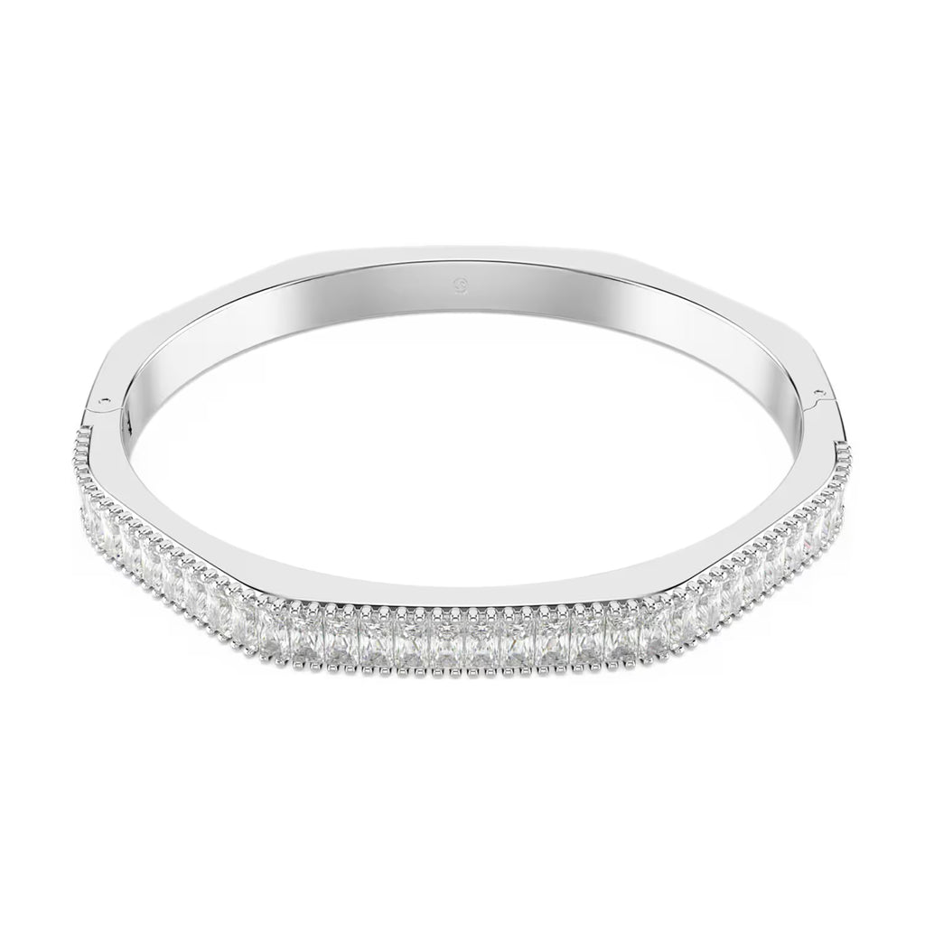 Swarovski Matrix Baguette Cut Crystal Octagonal Bangle 57057