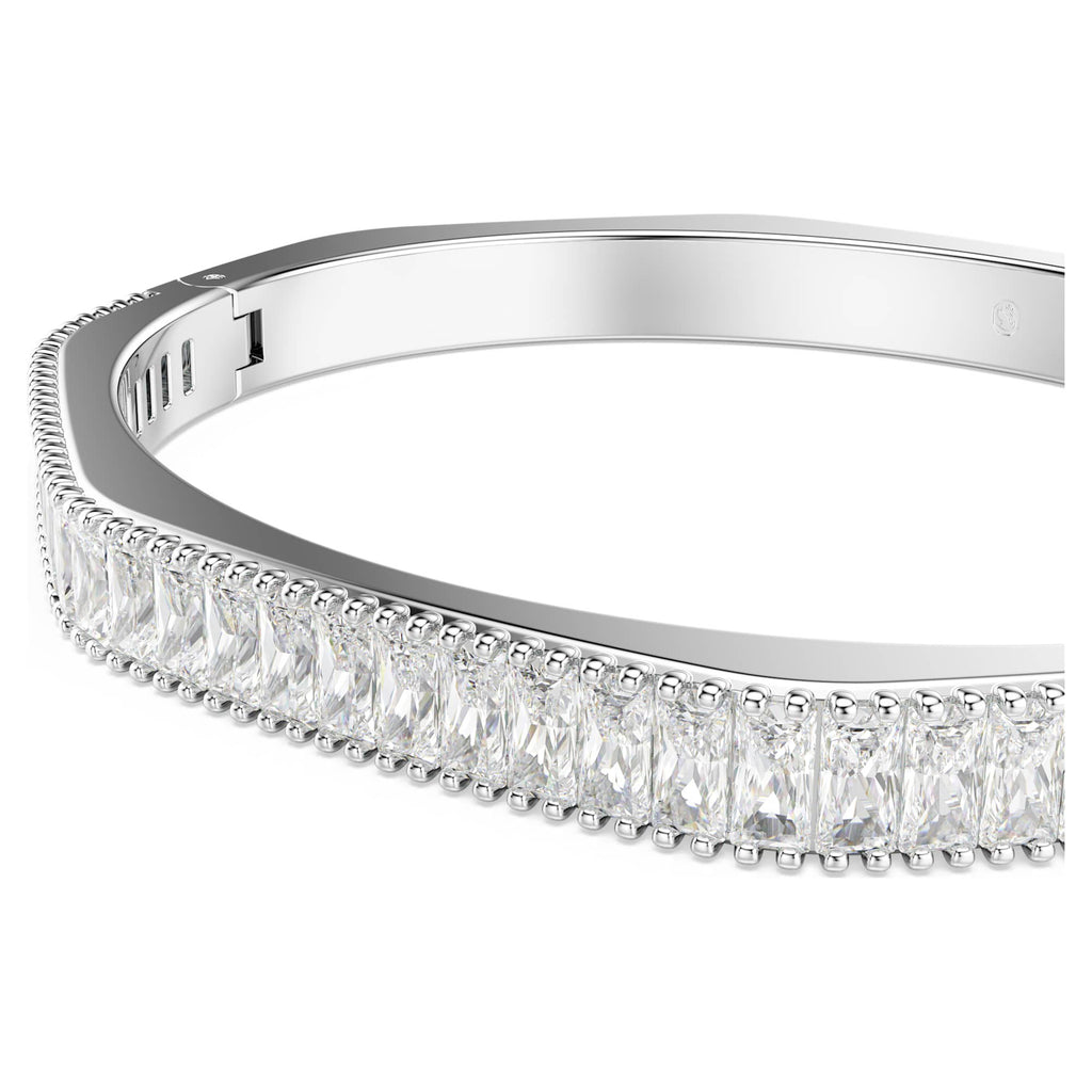 Swarovski Matrix Baguette Cut Crystal Octagonal Bangle 57057