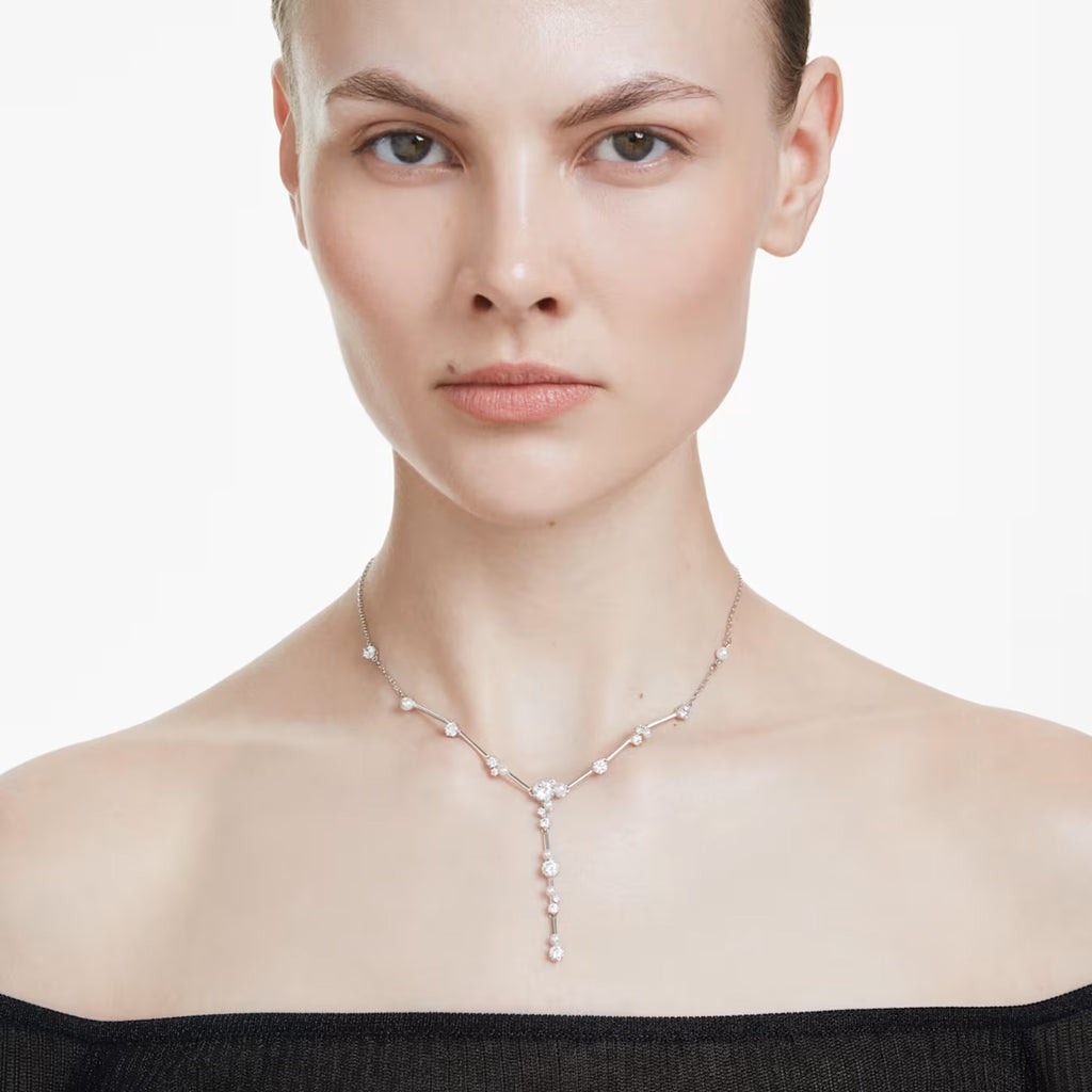 Swarovski Constella Crystal & Pearl Y Necklace 5711830