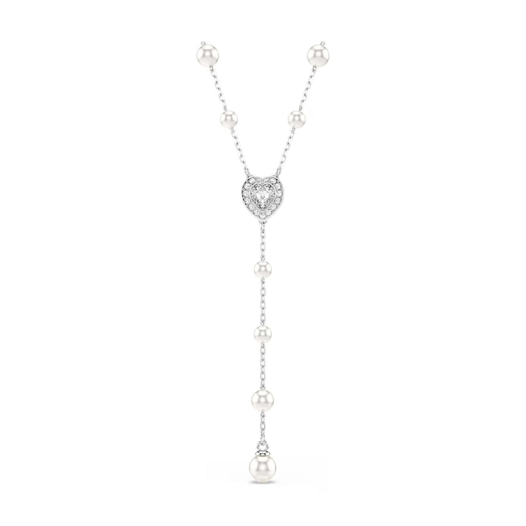 Swarovski x Ariana Grande Angelic Heart & Pearl 'Y' Necklet