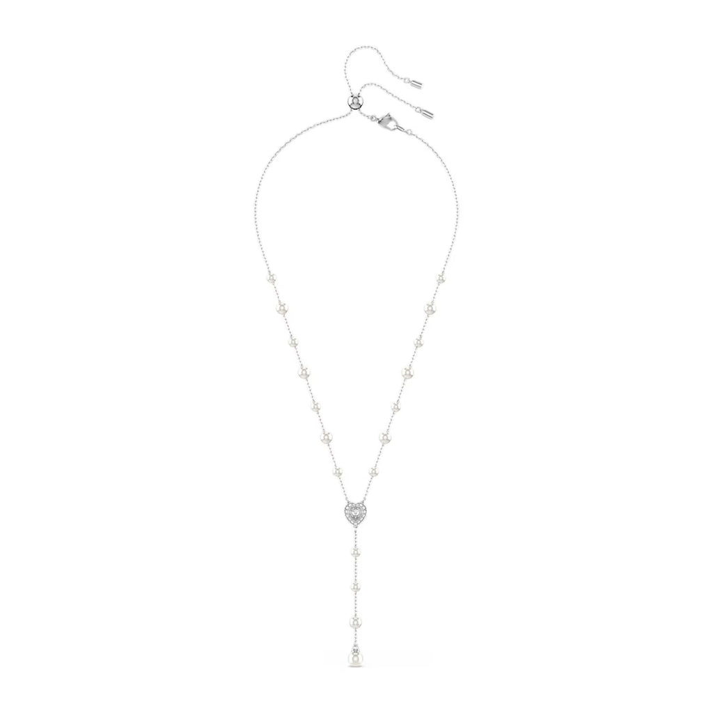 Swarovski x Ariana Grande Angelic Heart & Pearl 'Y' Necklet