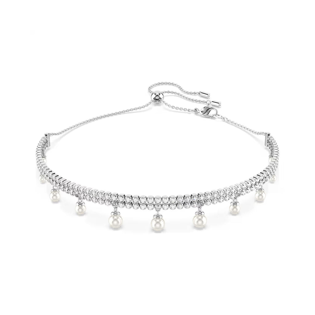 Swarovski x Ariana Grande Crystal & Pearl Choker Necklet 572