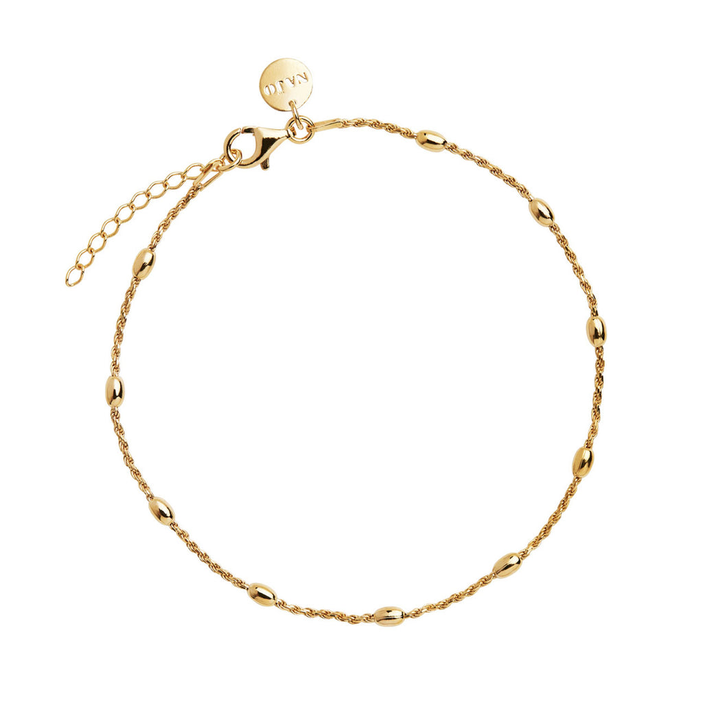 Najo 'Cassiopeia' Gold-Tone Anklet A7245