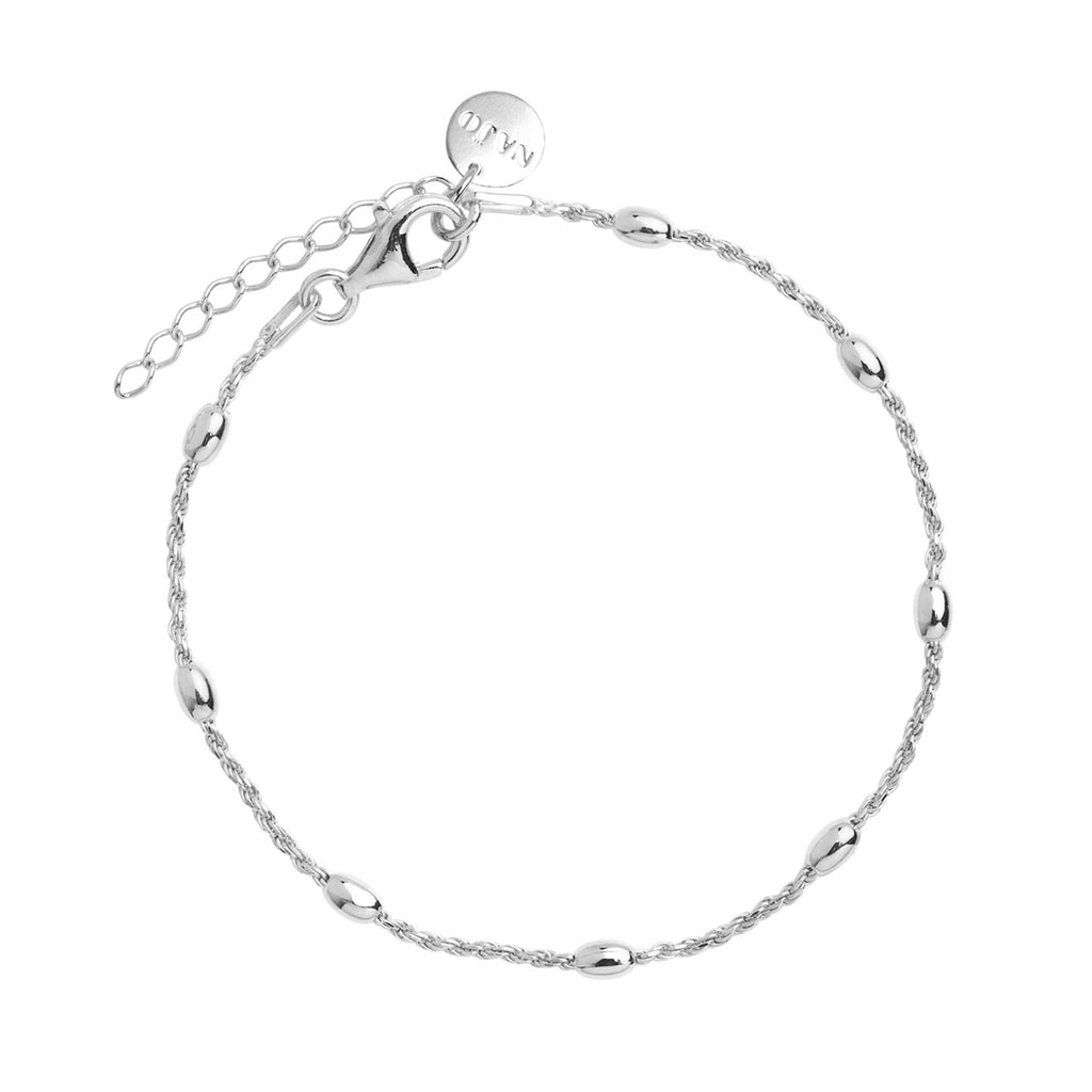 Najo 'Cassiopeia' Sterling Silver Twist Chain Bracelet B7244