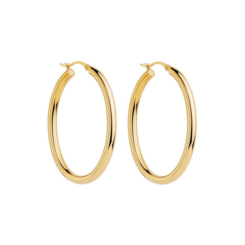 Najo 'Orbit' Sterling Silver Hoop Earrings E7223