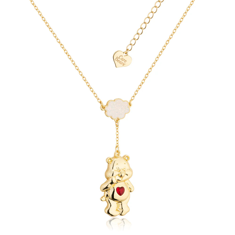 Couture Kingdom Care Bears Tenderheart Bear Gold Tone Neckle