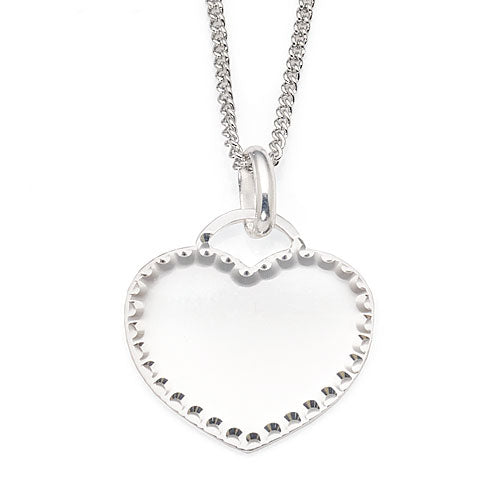 Sterling Silver Heart Pendant