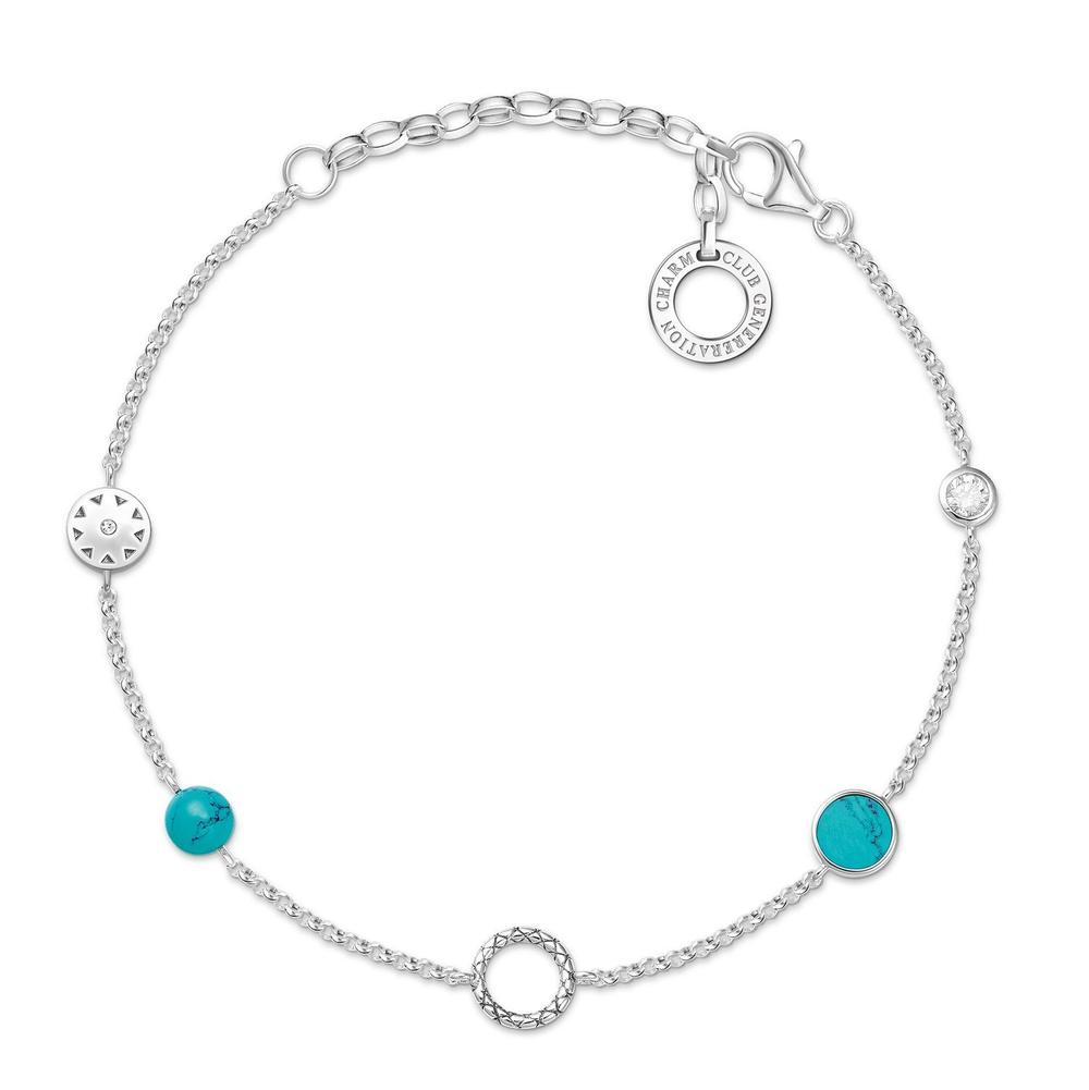 Thomas Sabo 'Turquoise Stones' Bracelet CX0271