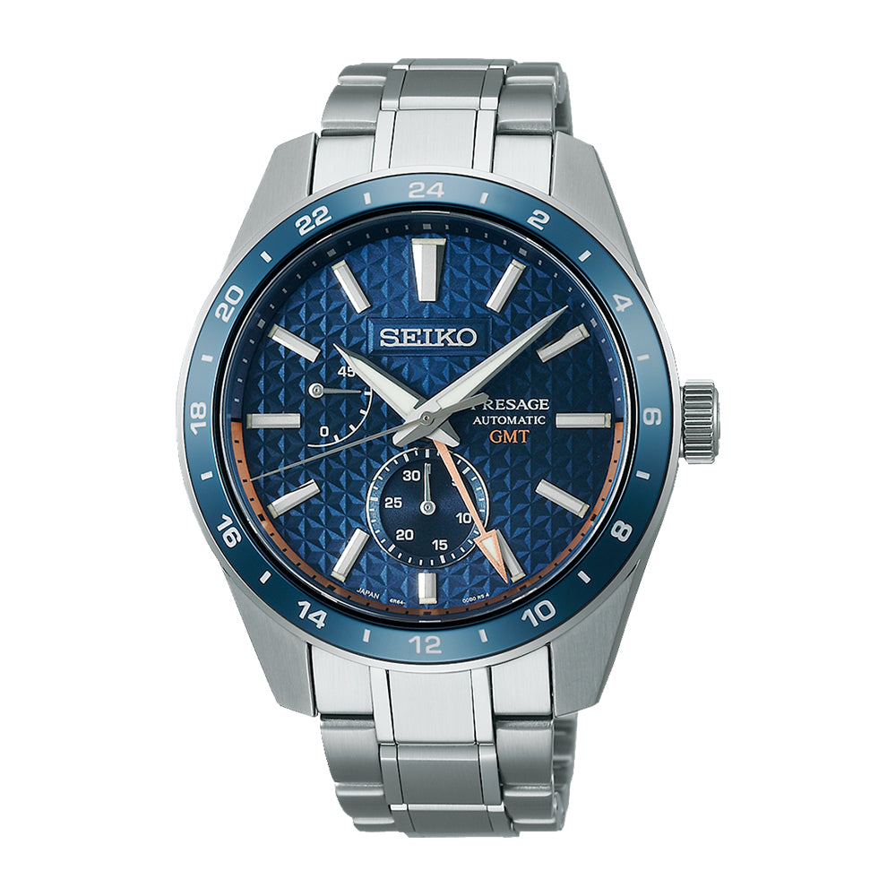 Seiko Presage Automatic Multi-Function Analogue - G.M.T Watc